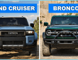 Toyota Land Cruiser vs. Jeep Wrangler: Off-Road Showdown