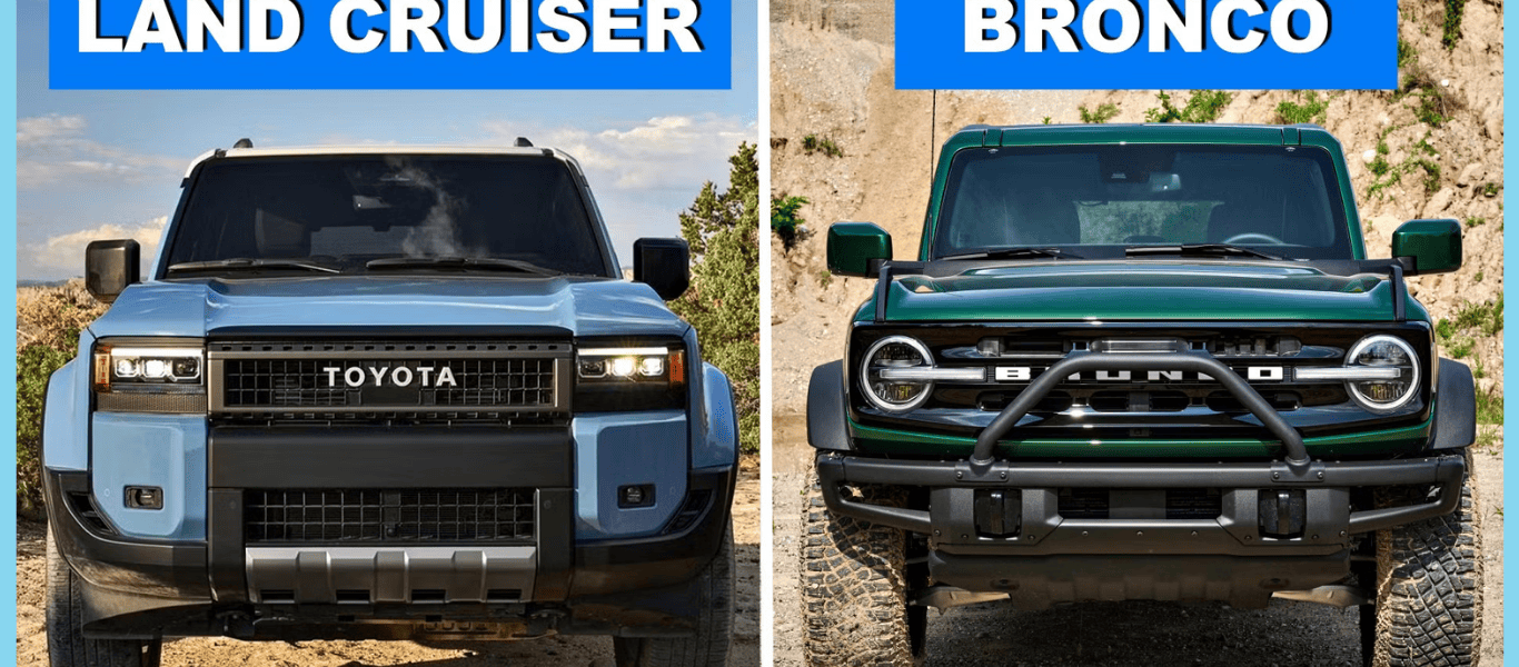 Toyota Land Cruiser vs. Jeep Wrangler: Off-Road Showdown